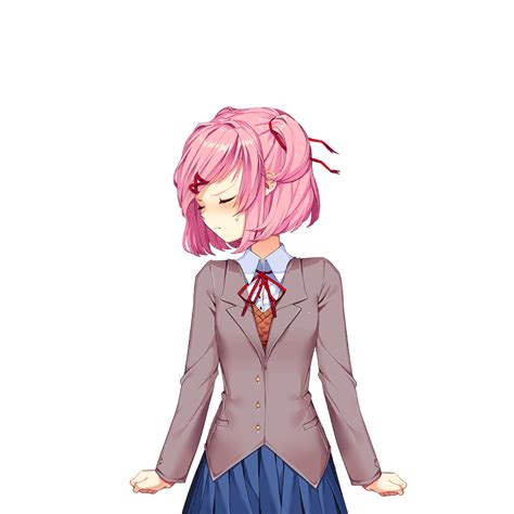 doki doki literature club sprites|Natsuki (DDLC)/Sprites .